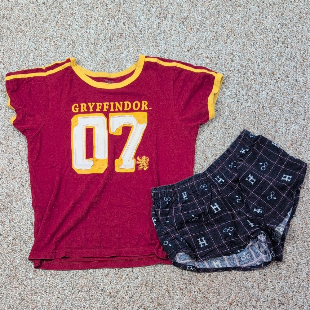 Universal Studios Gryffindor Pajama Set